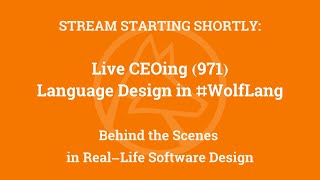 Live CEOing Ep 971: Language Design in Wolfram Language [Wolfram Financial Framework]