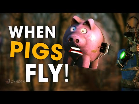 Makeshift Weapons Pack: When Pigs Fly Walk-through - Creation Club for Fallout 4