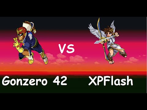 Match online #58 Gonzero 42 (Captain Falcon) vs XPFlash (Pit)