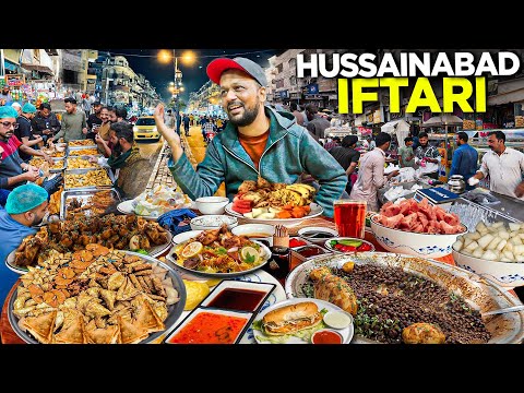 Iftar at Hussainabad Food Street | Ultimate Karachi Street Food in Ramadan 2025