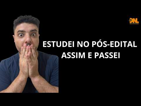 How to STUDY WITH AN OPEN NOTICE (POST-NOTICE) EFFICIENTLY?