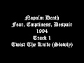 Napalm Death - Fear, Emptiness, Despair - 1994 ...