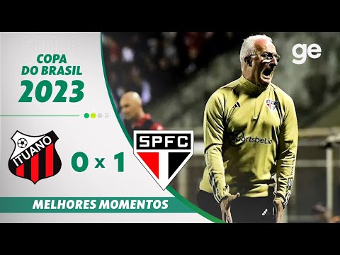 Gols e lances de Ituano x São Paulo