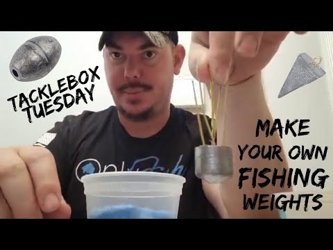 Tacklebox Tuesday: Make Your Own Fishing Weights