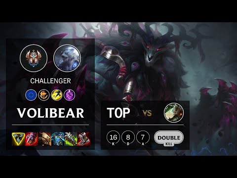 Volibear Top vs Riven - EUW Challenger Patch 11.9