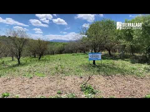 Lote en Cumbre Azul, Cosquín, Córdoba.
