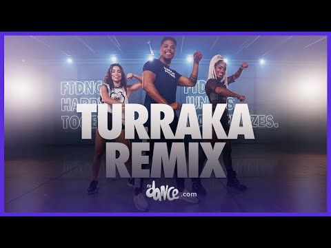 TURRAKA REMIX - Kaleb Di Masi, ECKO, Blunted Vato, Papichamp  | FitDance (Coreografia) | Dance Video