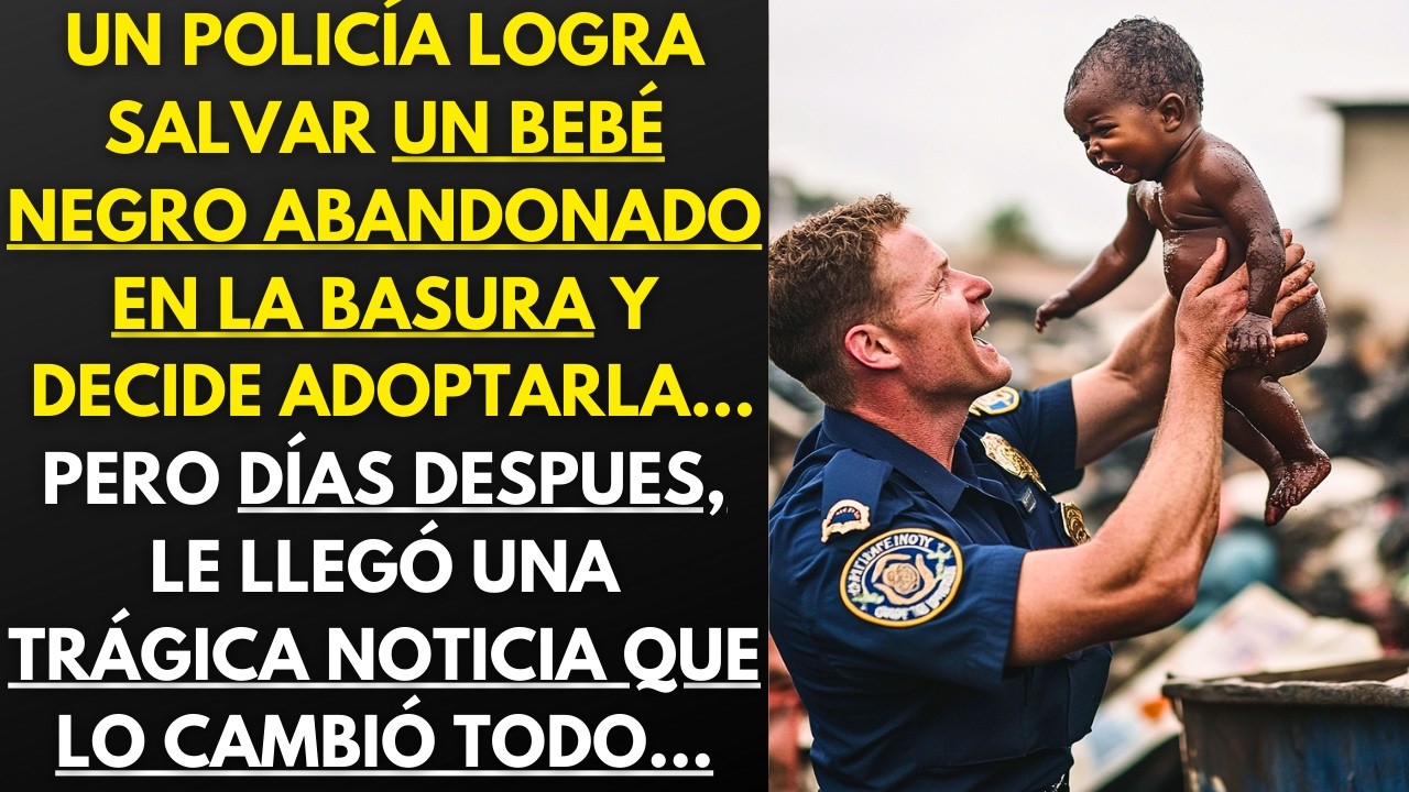 UN POLICÍA SALVA UN BEBÉ ABANDONADO EN LA BASURA... AÑOS DESPUÉS LE LLEGÓ UNA TRÁGICA NOTICIA…