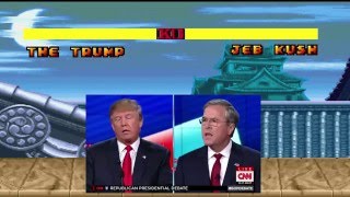 Jeb Kush Vs Donald Trump - Street Fighter Edition