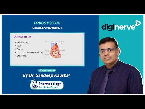 Drugs Used in Cardiac Arrhythmias by Dr. Sandeep Kaushal