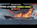 ODESSA On FIRE Russia Sank A French Vessel With The Help Of The Latest Classified Unmanned DRONES