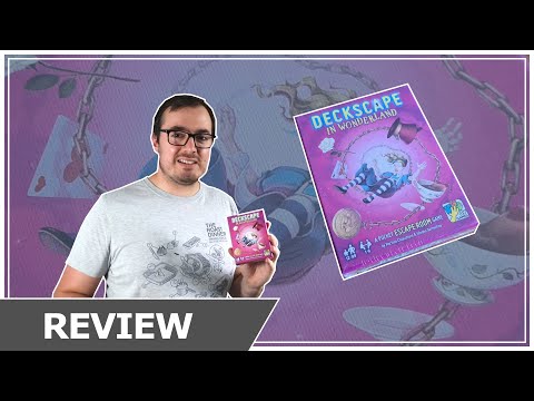 Deckscape In Wonderland Review - Alice Themed Escape Room