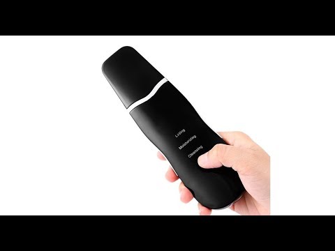 Скрабер ультразвуковой для чистки и фонофореза Gustala (Face Skin Scrubber) 28Mhz