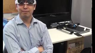 Animated cyber eyes mask your expression