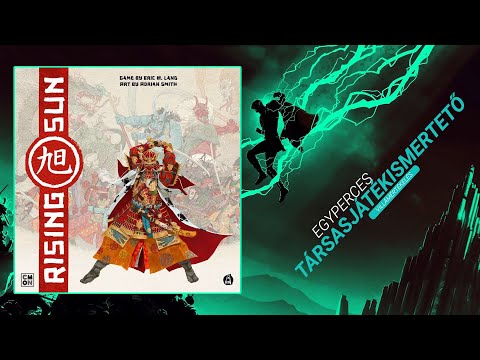 #166. Rising Sun: Felkelő nap | Egyperces társasjátékismertető - Game-Obscura