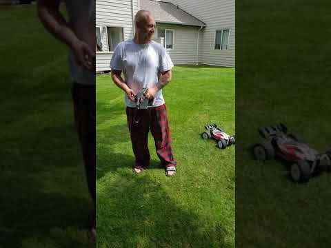 Arrma Typhon 3s backyard beatdown doesn't end well