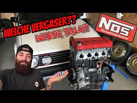 Golf 2 16V mit Weber Vergaser und Lachgas? / Kay's Garage / Vergaser Talk