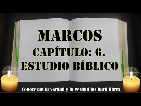 Mark chapter 6 spoken Bible Bible study