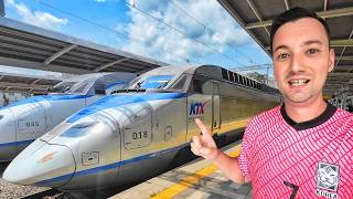 $22 First Class On Korea's Fastest Bullet Train 🇰🇷