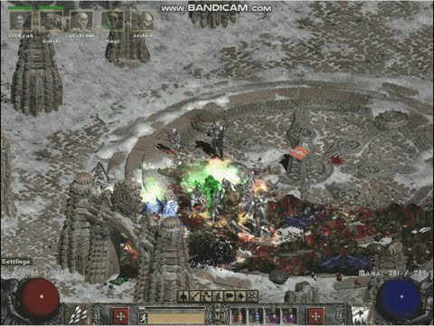 Project Diablo 2 Season 7 - Bosses w/ Skeleton + Amplify Damage Necromancer (basic gear)