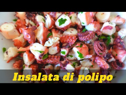 Ecco come ottenere un'INSALATA DI POLIPO MORBIDISSIMA - Ricetta facile e veloce