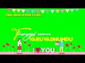 Valentines Day Song WhatsApp Status Tamil Green Screen Status