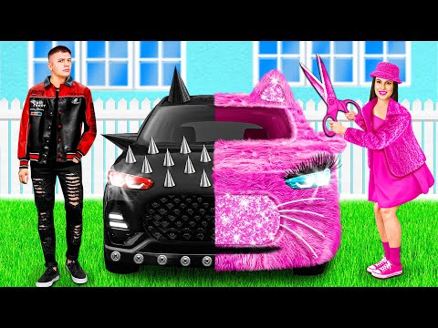 Macchina Rosa vs Macchina Nera Sfida