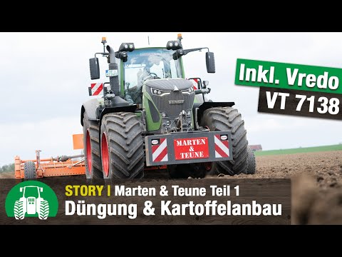 Agrarservice Marten & Teune im Einsatz | Fendt Traktoren | Vredo | Teil 1 | Lohnunternehmen | 4K
