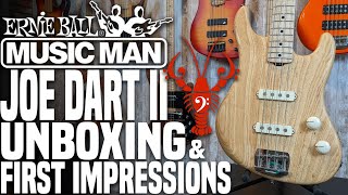 Video thumbnail for The Joe Dart II from Ernie Ball Music Man - Unboxing & First Impressions - LowEndLobster Fresh Look by LowEndLobster