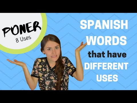 Spanish Verb PONER / PONERSE - 8 Interesting Uses