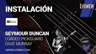 Video thumbnail for Seymour Duncan Dave Murray Loaded Pickguard - Instalación by Lyonen Official