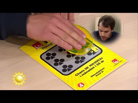 Thore Öhman från Mora skrapar fram långlivad storvinst - Nyhetsmorgon (TV4)