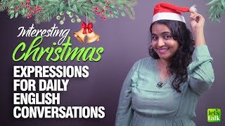 ESL Christmas English Lesson - Interesting Vocabulary & Expressions - English Conversation Practice