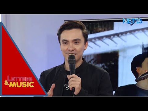 Caleb Santos promotes his latest single 'A Chance To Love Again' (NET25 Letters and Music)