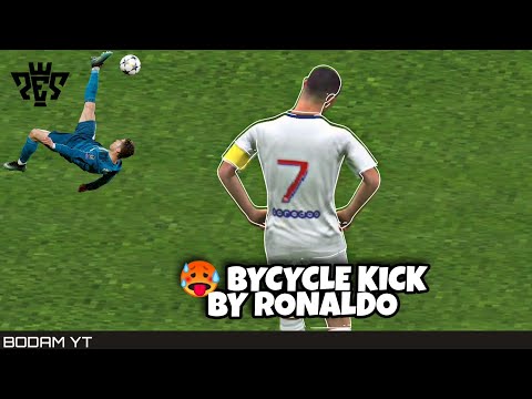 🥵 Cristiano Ronaldo BYCYCLE KICK | pes2021 | Bodam yt