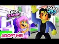 Er Gibt Sich Als PAPA KAAN Aus Baby Danias Neuer Papa Adopt Me RP Deutsch