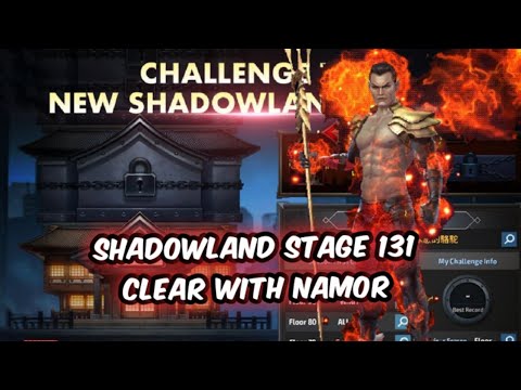 Shadowland Stage - 131 with Namor || how to clear || Full Guide