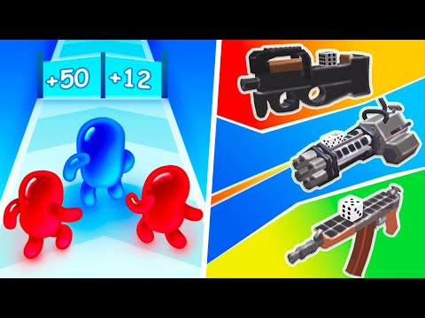 Play 1245 Video Games High Score Join blob Clash vs Shoot n Dice - Gameplay Walkthrough Max Levels
