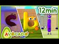 Phonics Song 12min | abcd song & Dance song for kids & Sing-Along and dance | AVOCADO abc