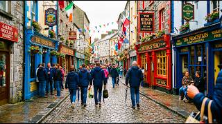 4K Galway, Ireland Walking tour 🇮🇪
