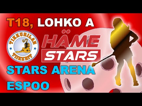T18, Lohko A. Tiikerit - Häme Stars. Stars Arena, Espoo 9.10.2021