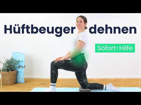 Hüftbeuger dehnen: Die wichtigste Übung für Vielsitzer (Sofort-Hilfe)