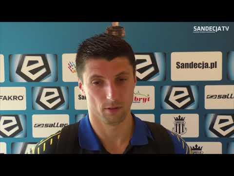 2018-04-22 Sandecja - Arka Gdynia 3-1 (0-0), Maciej Małkowski