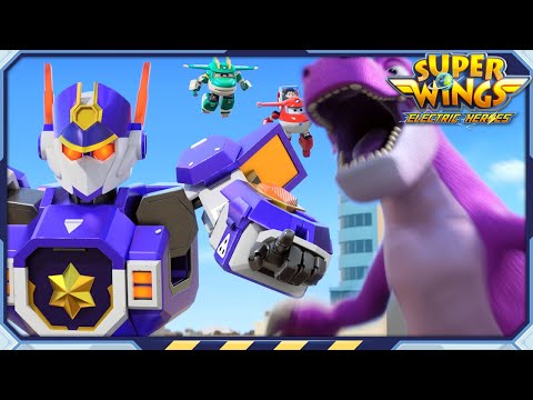 [SUPERWINGS8] Metatron the City Guardian | Superwings Electric Heroes | S8 EP29