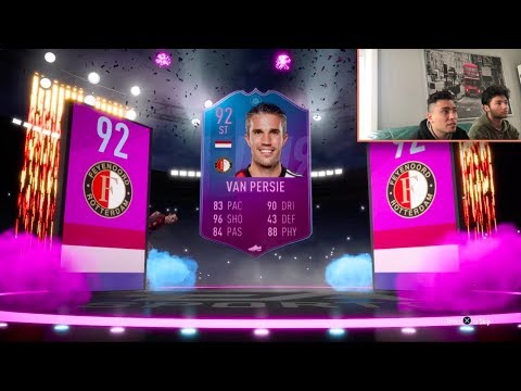 COMPLETING THE VAN PERSIE SBC AND MORE!! FIFA 19