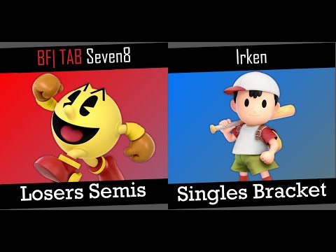 Super Smashdown #4 Losers Semis- BF/TAB | Seven8 vs Irken