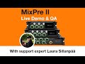 MixPre II Live Demo & QA