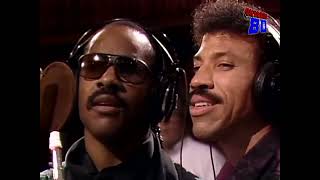 We are the world. Lionel Richie Stevie Wonder Kenny Rogers James Ingram Michael Jackson &amp; others