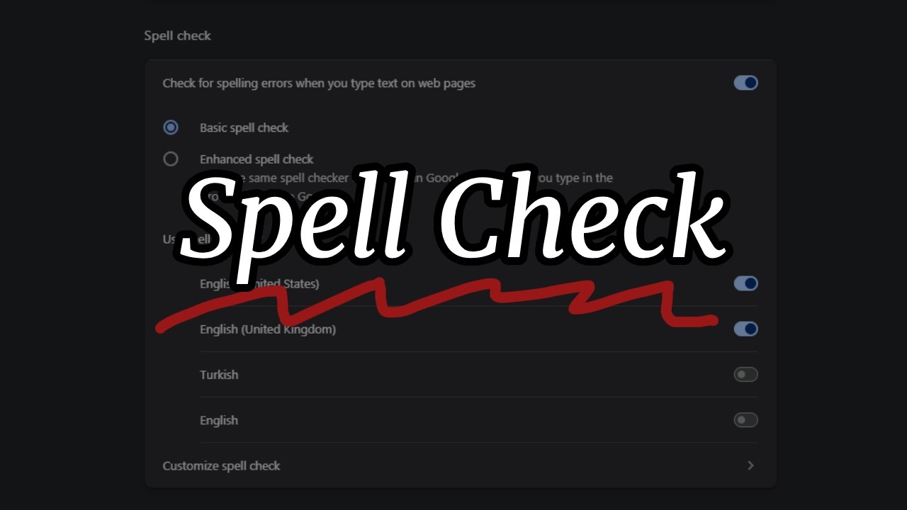 How to Turn Off Spell Check in Google Chrome thumbnail