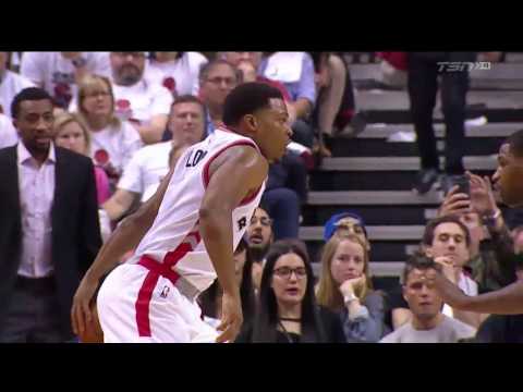Raptors Highlights: Lowry Crosses Thompson - May 23, 2016